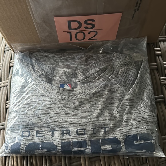 Detroit Tigers Men’s Graphic T-shirt Medium Gray Blue - Picture 13 of 13